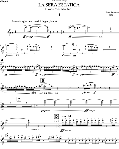 Piano Concerto No. 3, 'La Sera Estatica'