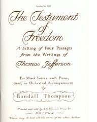 The Testament Of Freedom