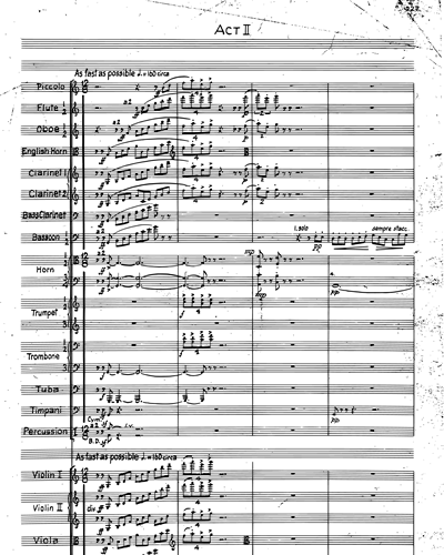[Acts 2-3] Opera Score