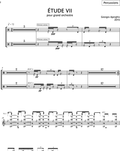 Percussion 1 & Percussion 2