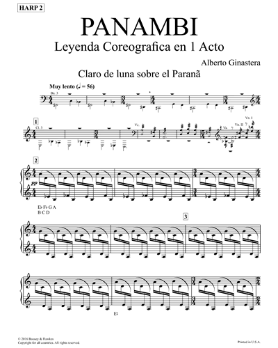 Panambí Suite, op. 1a