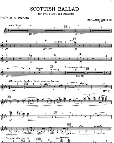 Flute 2/Piccolo