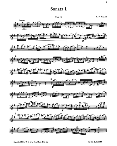 Sonatas I - IV, Vol. 1