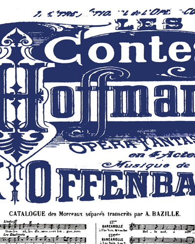 Les Contes D'Hoffmann No. 12bis