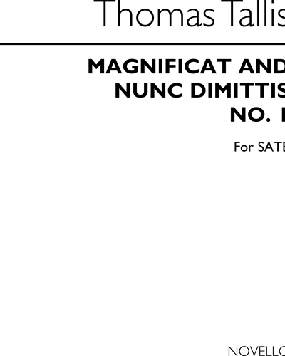 Magnificat and Nunc Dimittis, No. 1