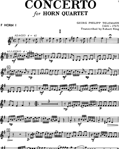 Horn 1 & Trumpet 1 (Alternative) & Clarinet 1 (Alternative)