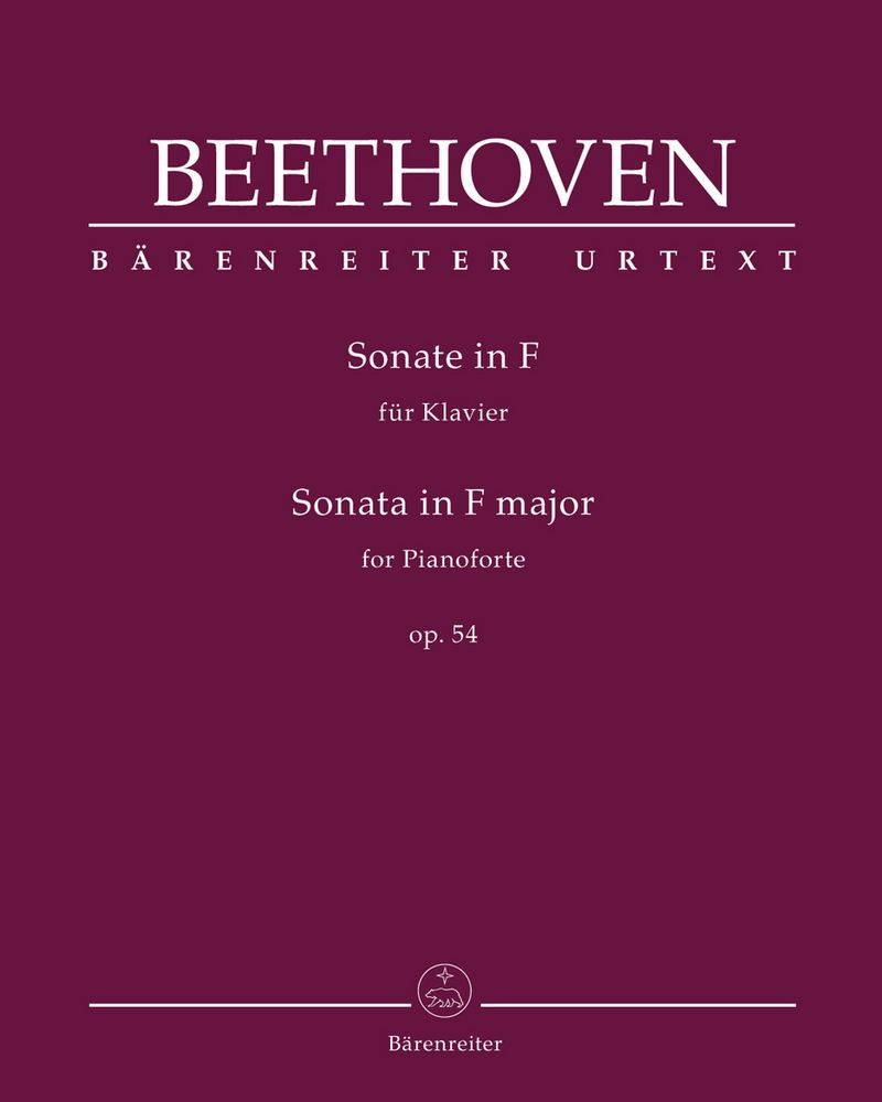 Sonata for Pianoforte in F major, Op. 54