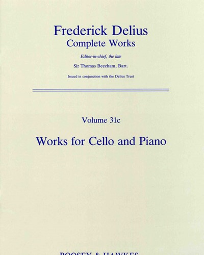 Works for Cello & Piano