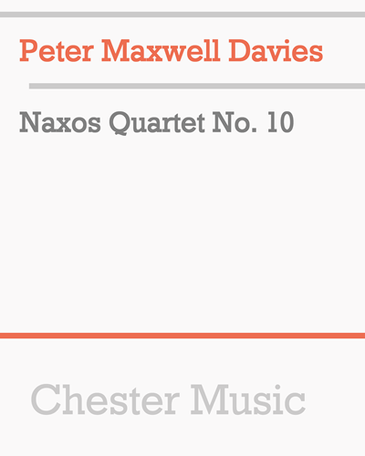 Naxos Quartet No. 10
