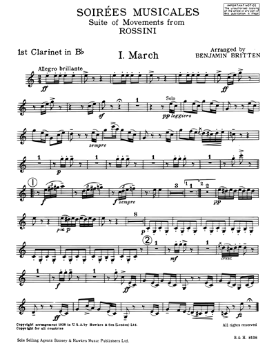 Clarinet 1 in Bb