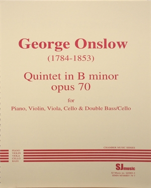Quintet in B minor, Op. 70
