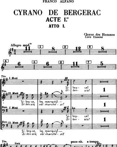 Chorus Score Male