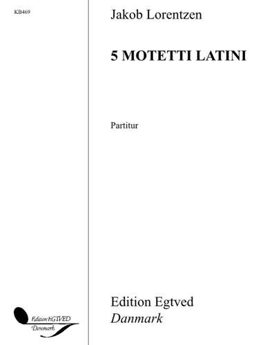 5 Motetti Latini