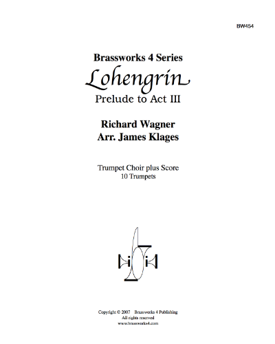 Lohengrin (Prelude to Act 3)