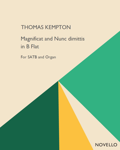 Magnificat and Nunc dimittis in B-flat