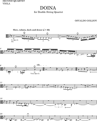 [Quartet 2] Viola