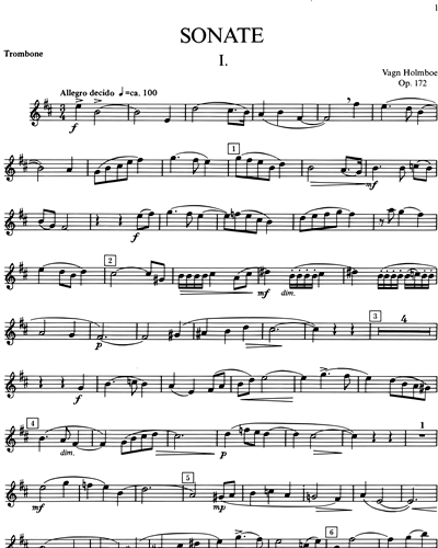 Sonata per trombone e piano