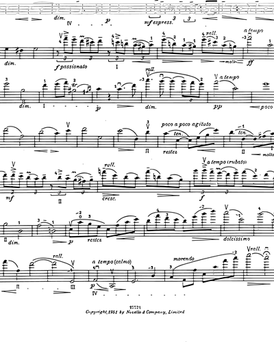 Intermezzo for Violin (or Viola or Violoncello) and Piano