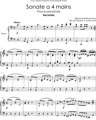 Piano 4 Hands Second