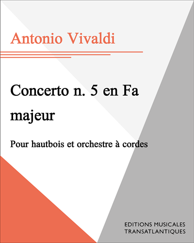 Concerto n. 5 en Fa majeur