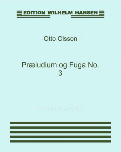Præludium og Fuga No. 3