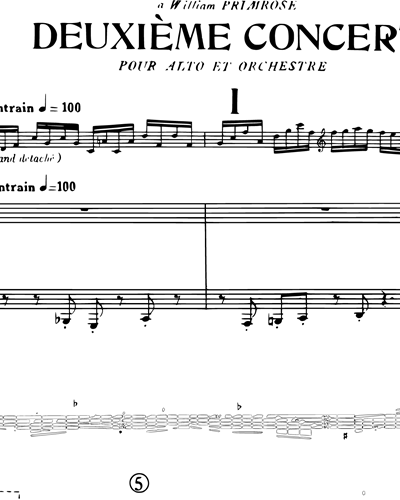 Viola Concerto No. 2, Op. 340