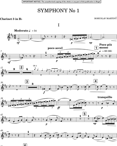 Clarinet 3 in Bb