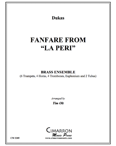 Fanfare (from 'La Peri')