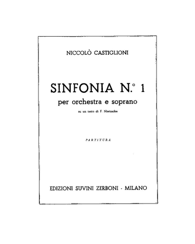 Symphony No. 1