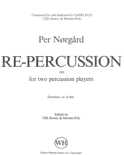 Re-Percussion