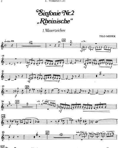 Sinfonie n. 2 "Rheinische"