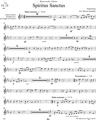 Trumpet in C Chorus 2