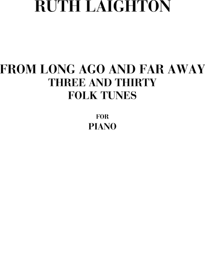 From long ago and far away three and thirty folk tunes