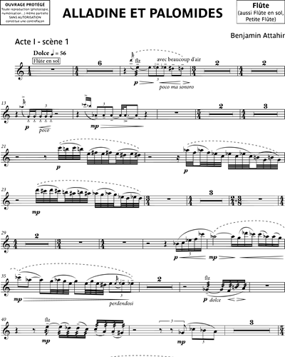 [Part 1] Flute/Piccolo/Alto Flute