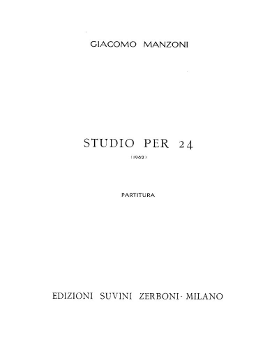 Studio per 24