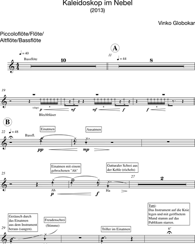 Piccolo/Flute/Alto Flute/Bass Flute