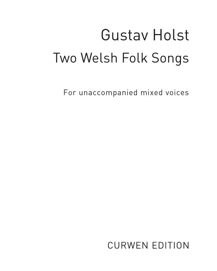 Two Welsh Folk Songs