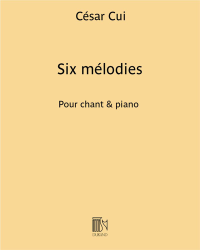 Six mélodies