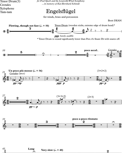 Tenor Drum & Crotales & Xylophone & Tam-Tam