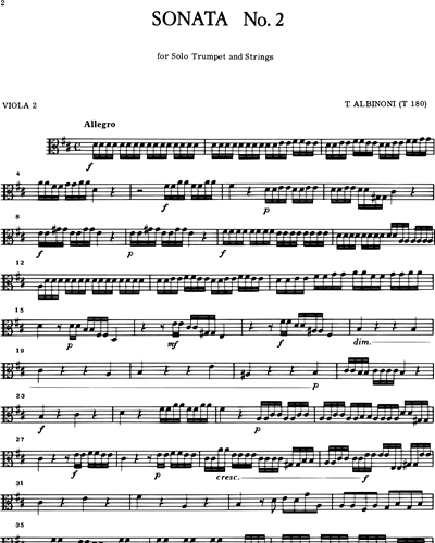 Sonata Nr. 2 in D