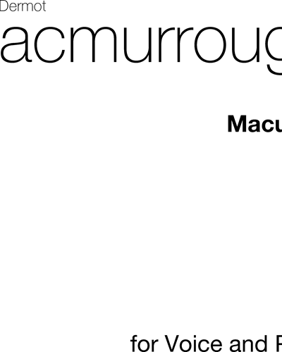 Macushla (in A-flat)