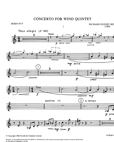 Concerto for Wind Quintet