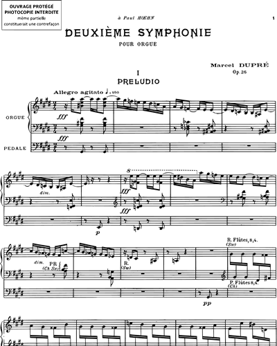 Deuxième symphonie Op. 26