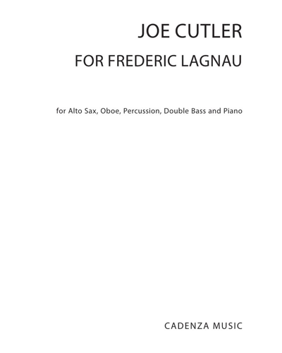 For Frederic Lagnau