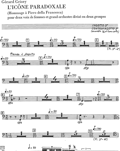 Bassoon 3/Contrabassoon 3