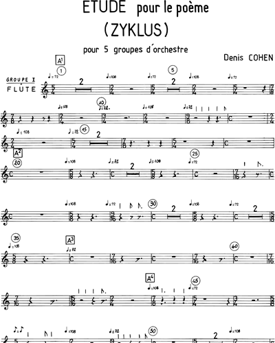 [Group 1] Flute 1/Piccolo