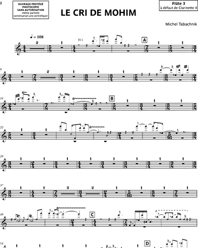 Flute 3 (Optional)