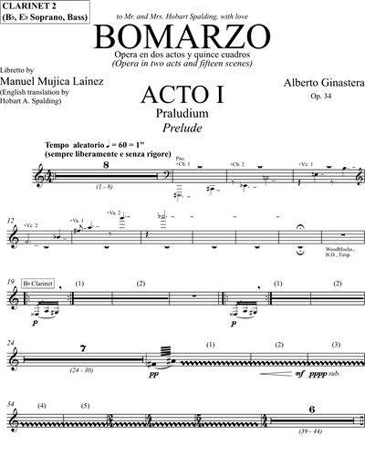 Clarinet 2 in Bb/Clarinet in Eb/Bass Clarinet in Bb