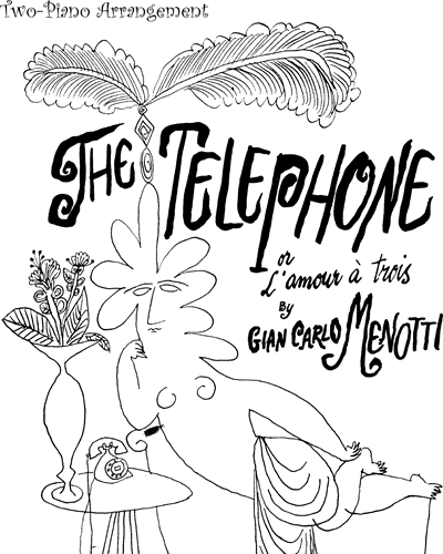 The Telephone (or "L'amour à trois) [Two Piano Arrangement]