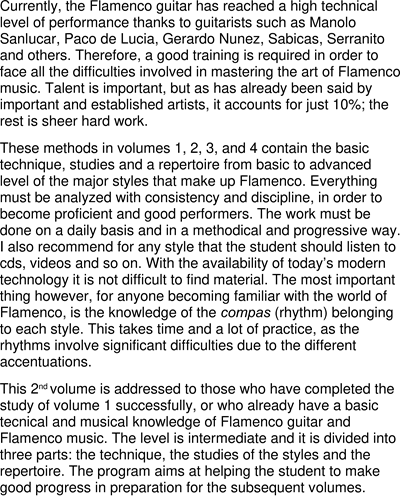 Flamenco Guitar School, Vol. 2
